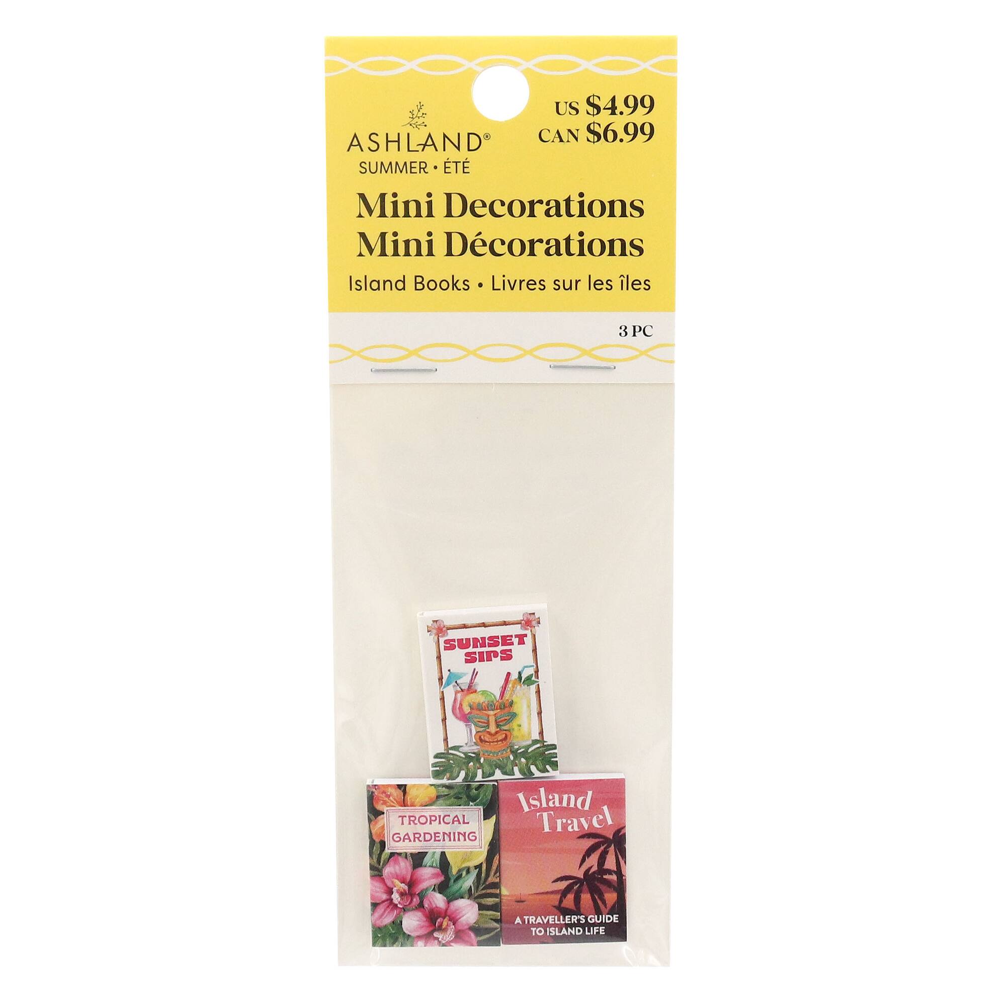 Mini Island Book Decoration Set by Ashland®